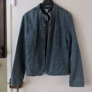 Gap zip up jean jacket